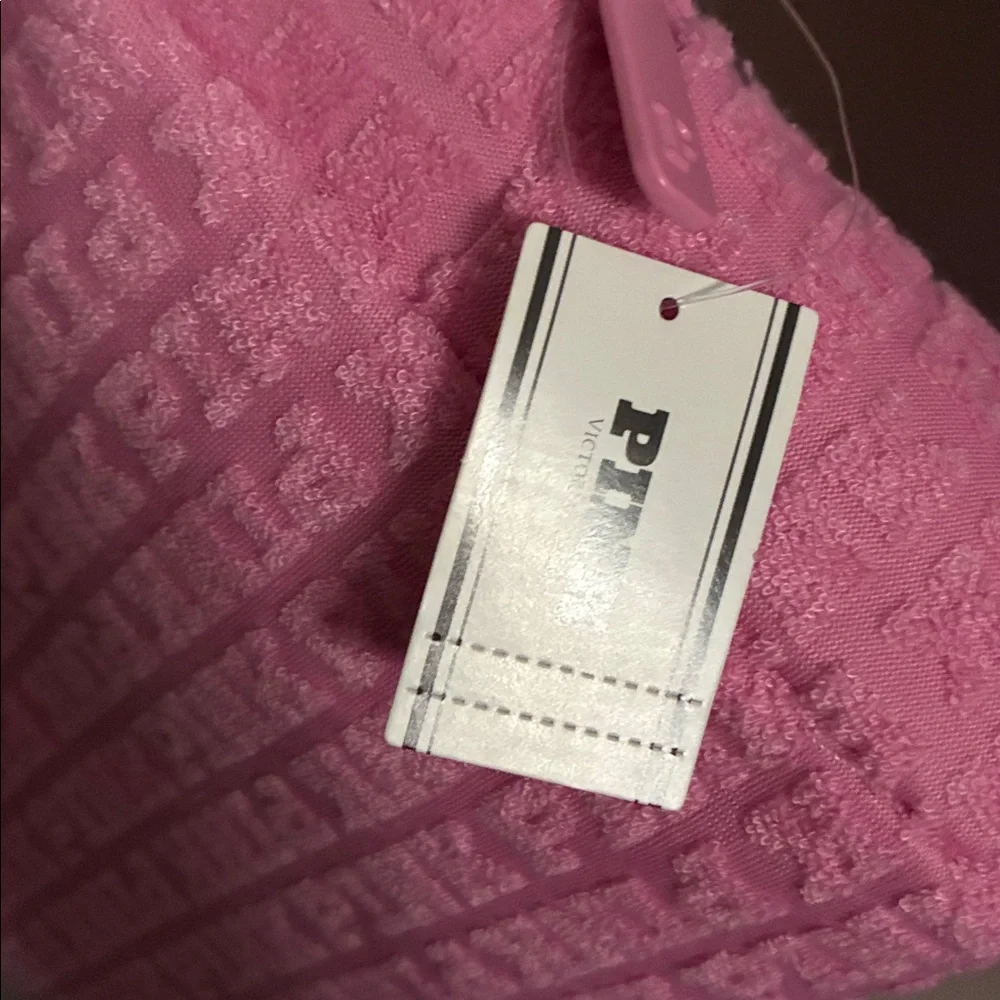 PINK Victoria's Secret PINK Terry Makeup Bag